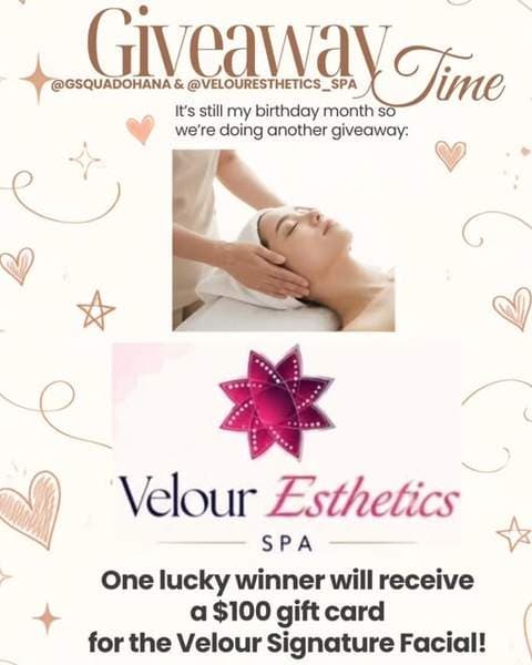 Velour Esthetics Spa, from G Squad Ohana’s Instagram recommendation