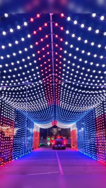 The Light Park — Arlington, from Karlie Does Dallas’s Instagram coverage