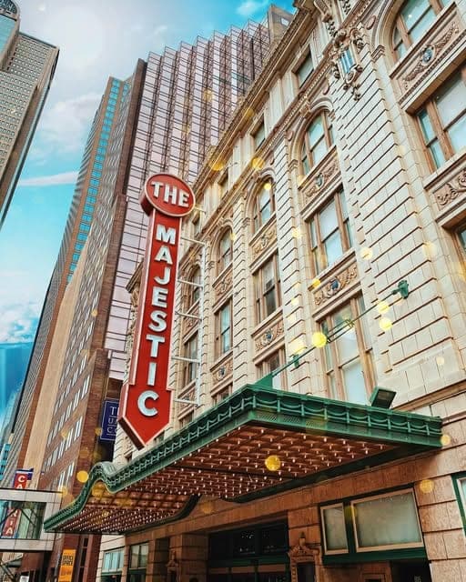 Majestic Theater, from Karlie Does Dallas’s Instagram coverage