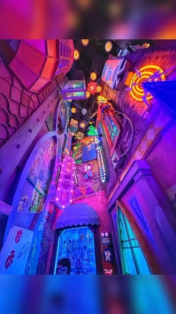 Meow Wolf Grapevine's The Real Unreal, from Karlie Does Dallas’s Instagram coverage