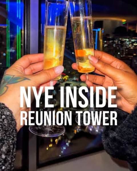 Reunion Tower, from Karlie Does Dallas’s Instagram coverage