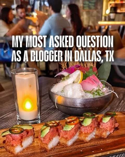 Sasa Sushi, from Karlie Does Dallas’s Instagram coverage